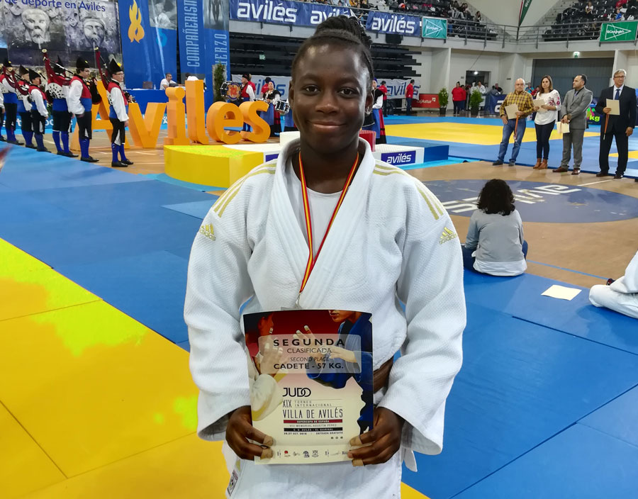 Deniba Konaré se coloca segunda del ranking estatal tras la plata lograda en la Super Copa de judo