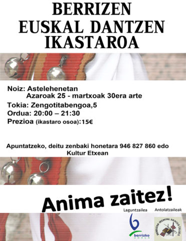 BerrizEuskalDantzenIkastaroa