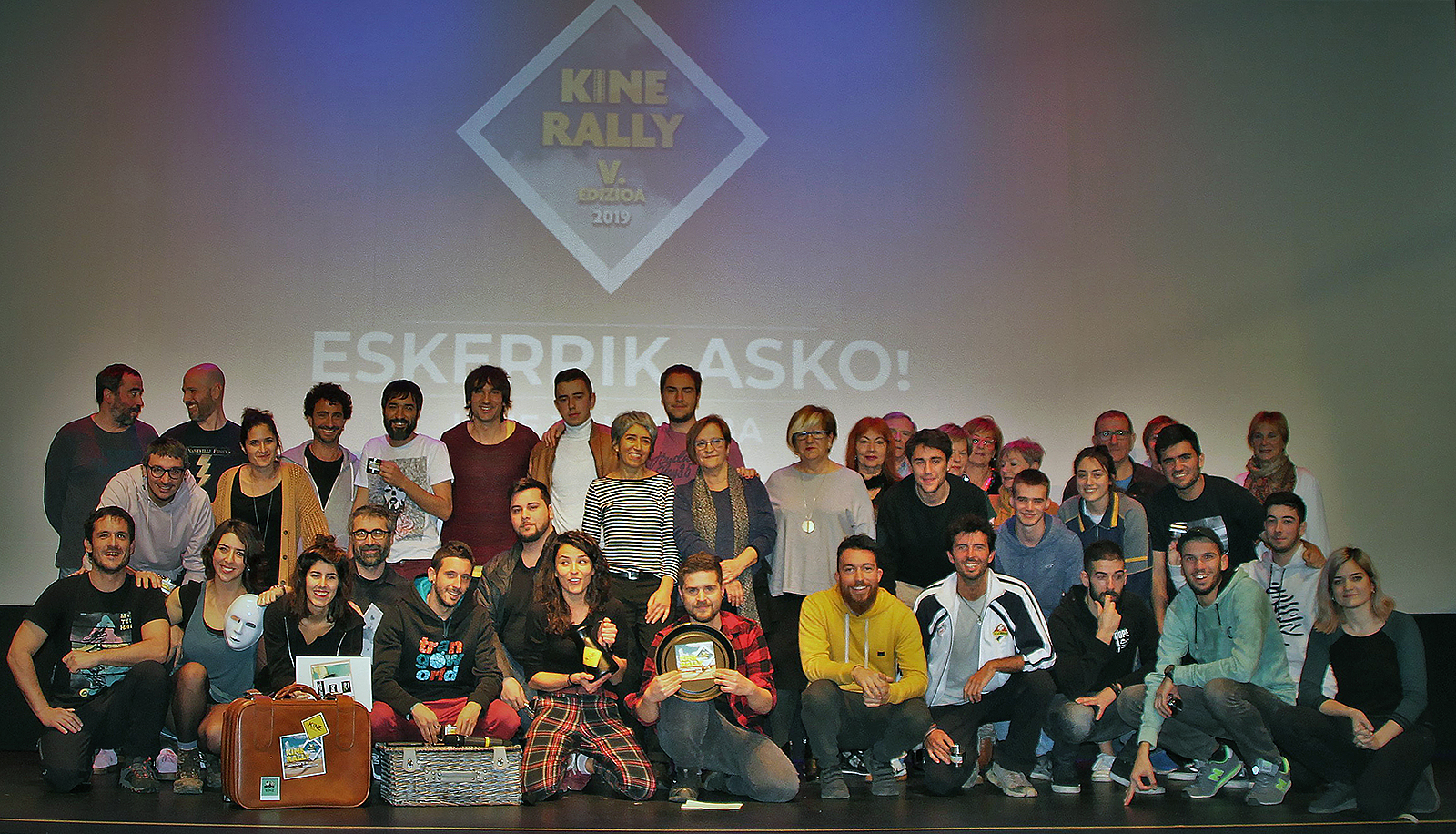 El grupo getxotarra Xixili gana el concurso de cortos Kine Rally