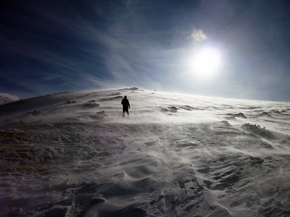 Un paisaje nevado de David Barrio gana el primer premio del concurso para el calendario de Abadiño