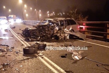 Un zornotzarra de 25 años fallece en un acidente de tráfico en Igorre