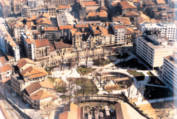 Ezkurdi, la plaza que rompió moldes en la arquitectura vasca