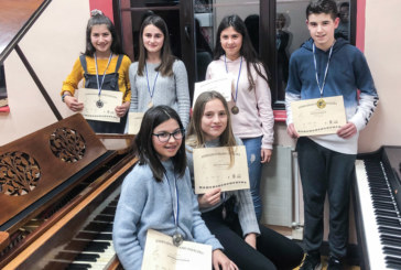 Siete estudiantes de Bartolomé Ertzilla son galardonados en el Festival de piano de Andoain