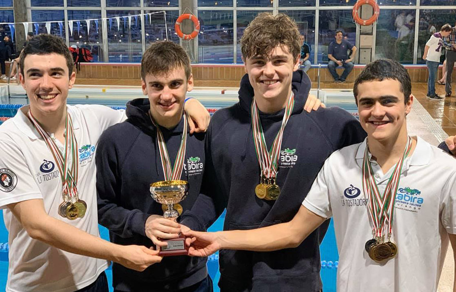 Tabira Igeriketa Taldea logra el subcampeonato de Bizkaia de natación con 26 medallas