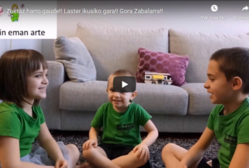 Zabalarra Eskola se enorgullece de su alumnado en un animado vídeo