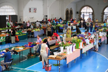 Durango reabre el mercado de baserritarras con un circuito que evitará que se crucen las personas