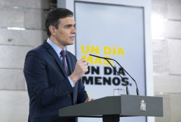 Pedro Sánchez anuncia que pedirá una última prórroga del Estado de Alarma hasta finales de junio