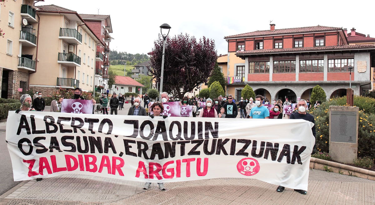 Zaldibar Argitu pide sumar responsabilidades políticas a las detenciones en Verter Recycling