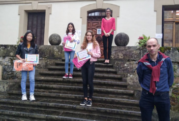 Ainhoa Colino gana el concurso de la agenda escolar de Berriz