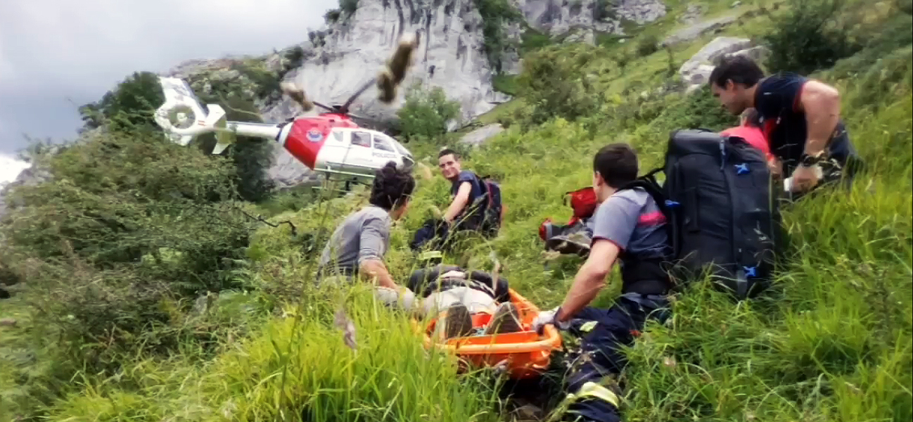 Accidentada mañana con rescates en Atxarte, Urkiola y Atxondo