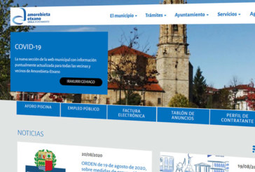 Las visitas a la web municipal de Amorebieta-Etxano aumentan en un 35% durante el confinamiento