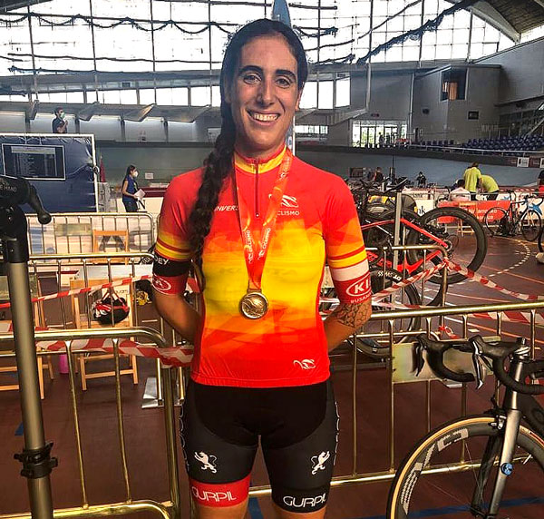 Ziortza Isasi se proclama campeona de España de persecución en pista
