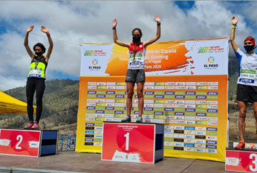 Oihana Kortazar, del Durango Kirol Taldea, subcampeona de España de Trail Running en La Palma