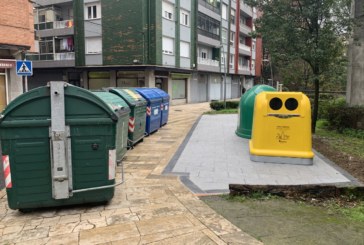 Iurreta reforma el punto para la recogida de residuos de Zubiaurre