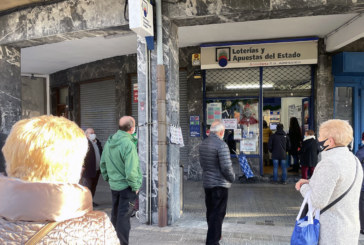 El número anterior al ‘gordo’ de la Lotería de Navidad deja 900.000 euros en Amorebieta-Etxano