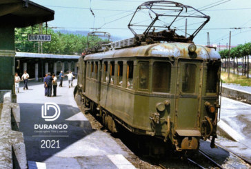 El Ayuntamiento de Durango repartirá 4.000 calendarios más <br />sobre la antigua estación de tren