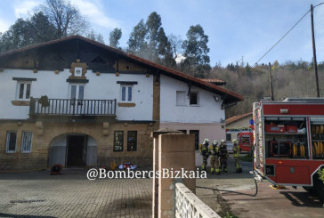 Dos evacuados por inhalación de humo tras un incendio en el centro de menores de Amorebieta
