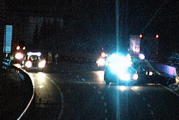 Retenciones en la AP-8 tras un accidente en Iurreta con dos heridos