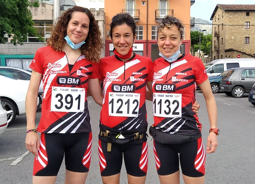 Oier Ariznabarreta e Iraia García se coronan en el podio del Campeonato de Euskadi de Trail