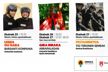 Elorrio da la bienvenida al verano con un festival de teatro de calle