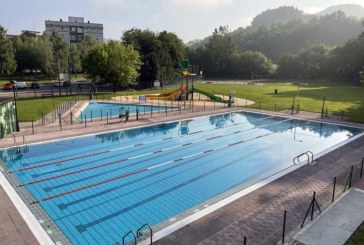 Las piscinas al aire libre de Amorebieta-Etxano se abrirán al público el martes con nuevo horario