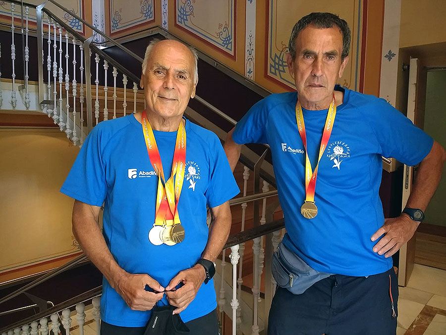 José Luis Romero y Miguel Ángel Munitxa suman 5 oros y dos récords de España para el Sekulebedarra