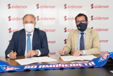 Sidenor será el patrocinador principal del Amorebieta en su temporada más histórica