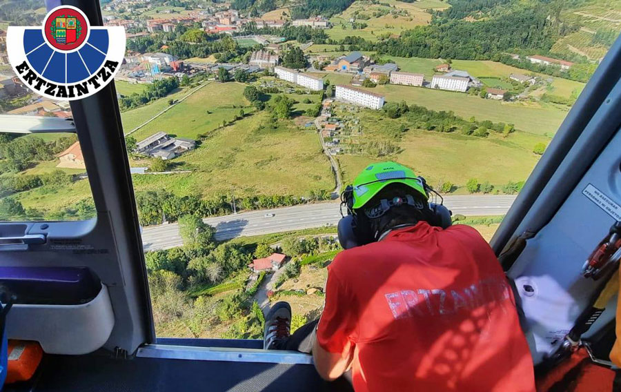 Localizan en Bilbao en buen estado al joven desaparecido de Elorrio