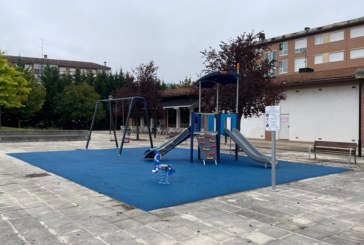 Amorebieta-Etxano renueva el parque infantil del barrio Zubipunte