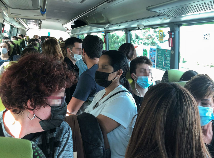 Solicitan autobuses de refuerzo para la línea Bilbao-Durango