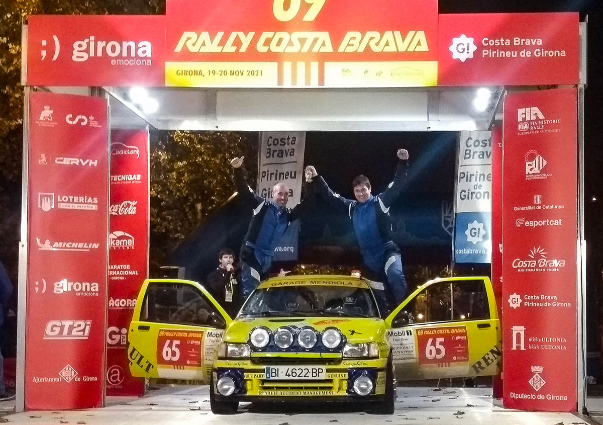 Rafa Díaz y Xabi Petralanda ganan el Campeonato de España de rallyes para clásicos modernos