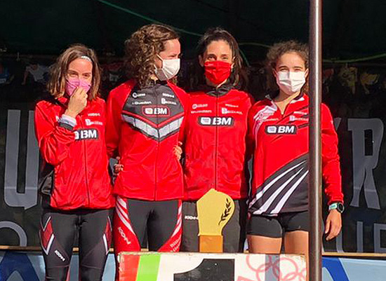 Irene Loizate revalida el Campeonato de Euskadi de cross por equipos con el Bilbao Atletismo