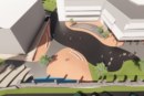 El Ayuntamiento de Elorrio avanza en el proyecto para transformar el patio de la Escuela Pública