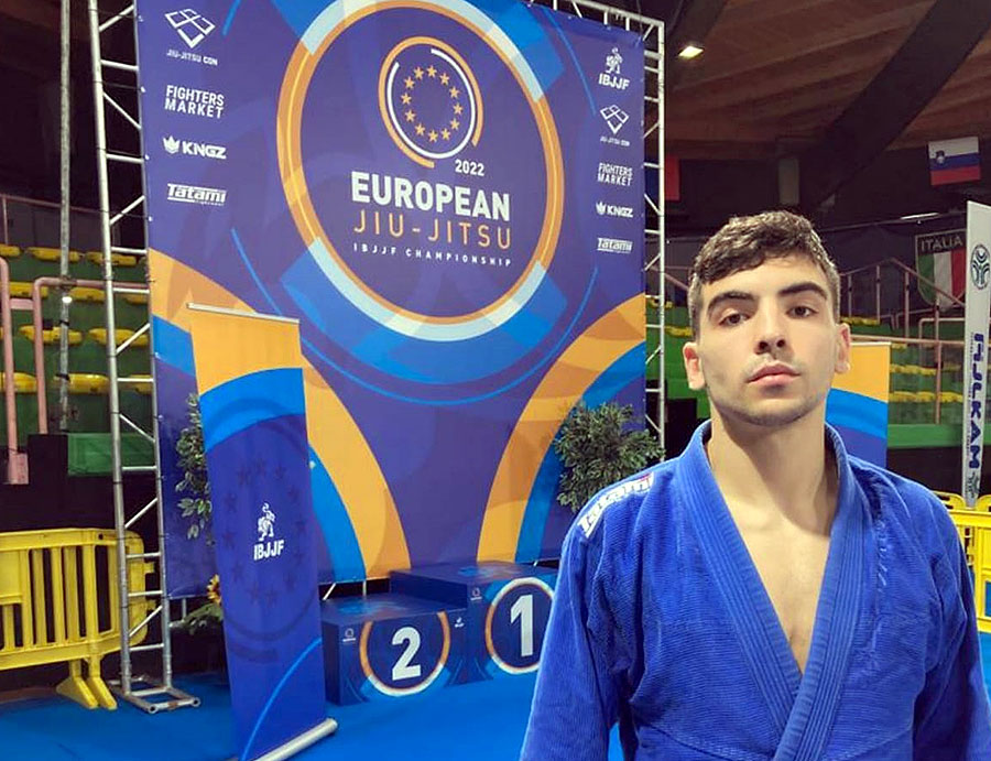 El durangarra Eneko Díez logra el quinto puesto en el Campeonato de Europa de jiu jitsu brasileño