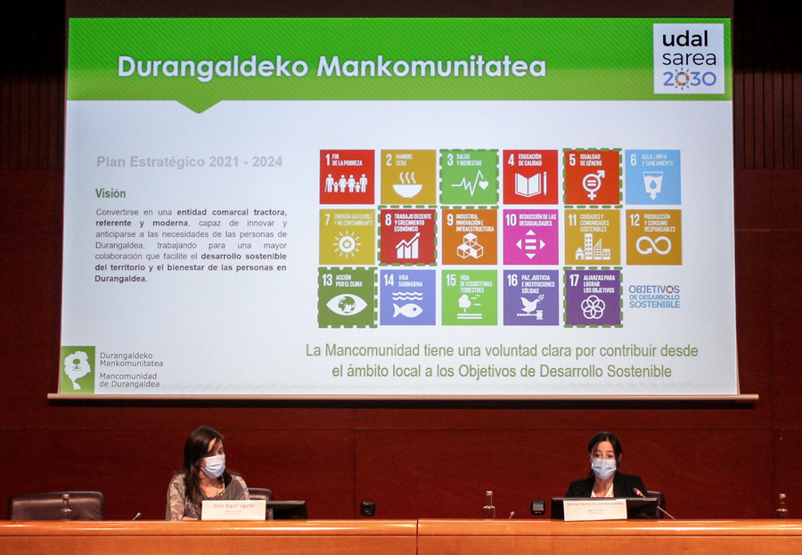 La Mancomunidad se integrará en <br/>la red Udalsarea 2030 para impulsar políticas de desarrollo sostenible