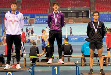 Doble oro para el zornotzarra Antxon Casal en el Campeonato de Euskadi de atletismo sub20