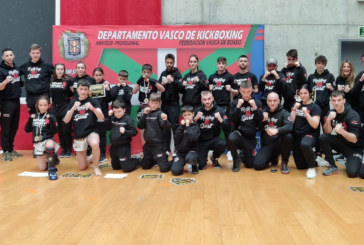 Los clubes de Durangaldea se hacen con 47 medallas en el Campeonato de Euskadi de kickboxing