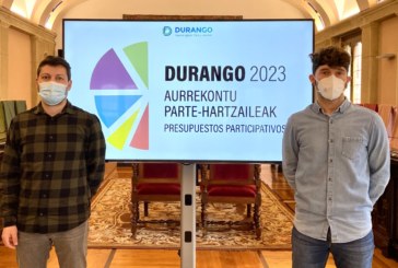 El Ayuntamiento de Durango eleva hasta los 800.000 euros la cuantía de sus presupuestos participativos