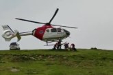 Una joven de 16 años es evacuada <br/>en helicóptero tras sufrir un desvanecimiento en Urkiolamendi