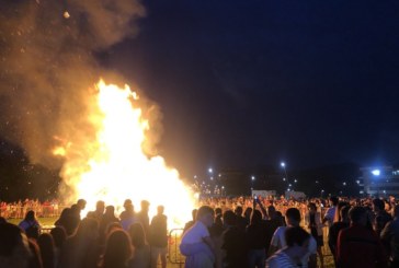 Amorebieta encenderá su hoguera en Nafarroa con la animación de txistularis de Udazken