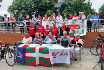 Durangaldea se prepara para recibir a la marcha ciclista del Movimiento de Pensionistas