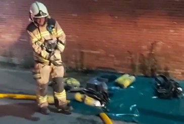 Un trabajador herido en un incendio en una fundición de Elorrio