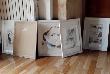 María Herreros muestra en Durango ilustraciones de su cómic sobre la vida de Georgia O’Keeffe