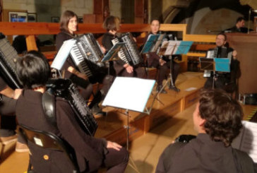 Santa María acoge un concierto del organista Jesús Martín Moro y los acordeones de Herri Maite
