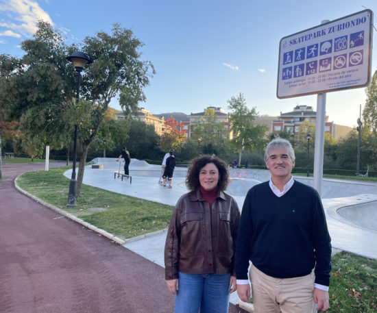 El mejorado skatepark de Zubiondo en Amorebieta ya está operativo