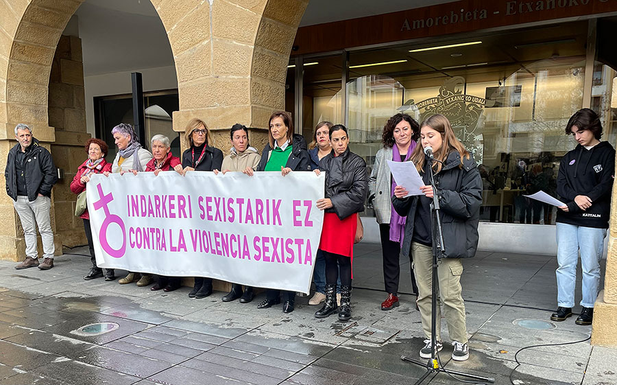 Amorebieta-Etxano reivindica el derecho de las mujeres a disfrutar del espacio público en igualdad