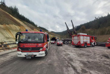 Un trabajador del TAV es evacuado al hospital de Cruces tras resultar herido en un túnel