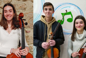 Tres alumnos de Bartolomé Ertzilla han sido seleccionados por la Euskadiko Ikasleen Orkestra