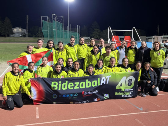 El Bidezabal femenino mantiene sus opciones de ascenso a División de Honor tras ser terceras en Lleida