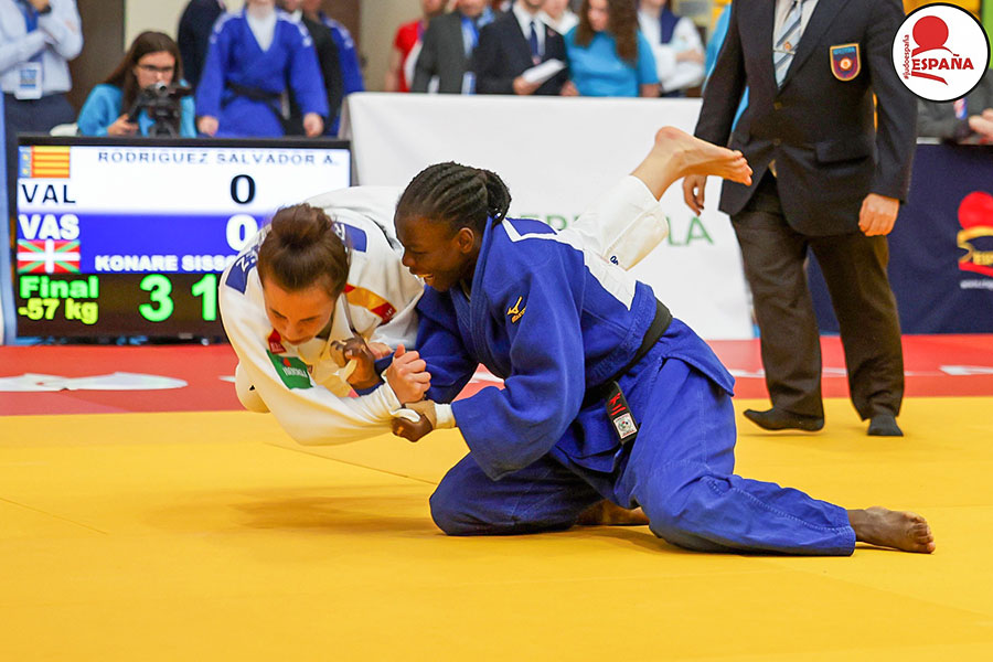 deniba-konare-subcampeona-españa-junior-judo-2023